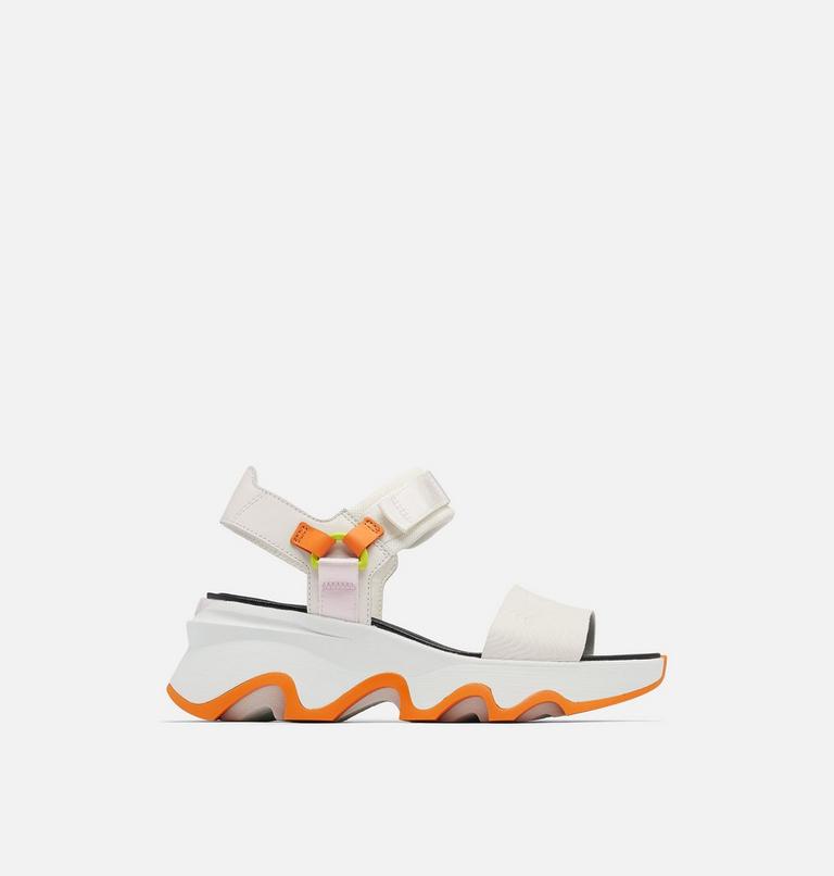 Women's Kinetic Impact Y-Strap High Sandal, Color: Sea Salt, Koi, image 1