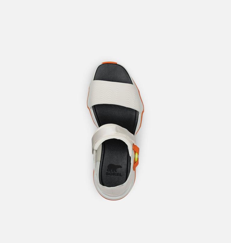 Women's Kinetic Impact Y-Strap High Sandal, Color: Sea Salt, Koi, image 5
