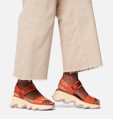 Women's Kinetic Impact Y-Strap High Sandal, Color: Tuscan, Aura, image 6