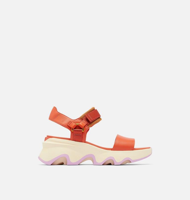 Women's Kinetic Impact Y-Strap High Sandal, Color: Tuscan, Aura, image 1