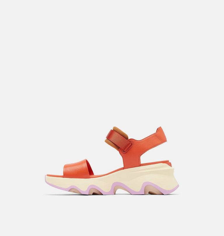 Women's Kinetic Impact Y-Strap High Sandal, Color: Tuscan, Aura, image 2