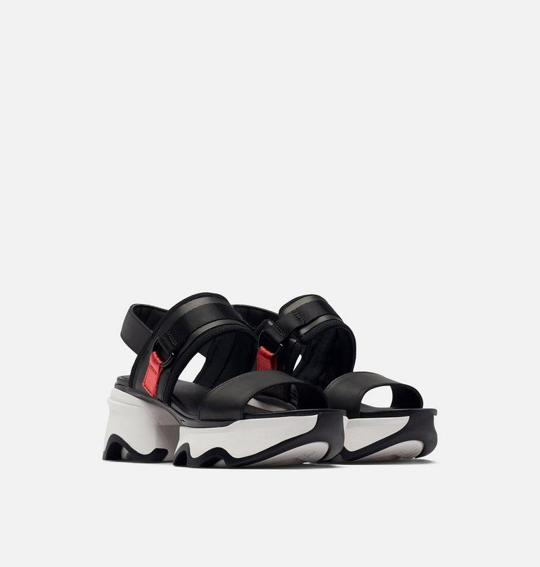 KINETIC Impact Slingback Heel Women's Sandal, Color: Black, Sea Salt, image 2