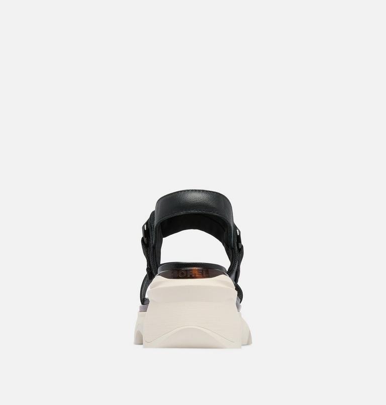 Women's Kinetic Impact Slingback Heel Sandal, Color: Black, Chalk, image 3