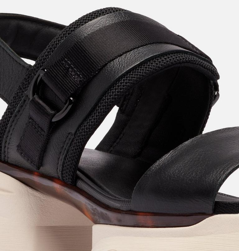 Women's Kinetic Impact Slingback Heel Sandal, Color: Black, Chalk, image 10