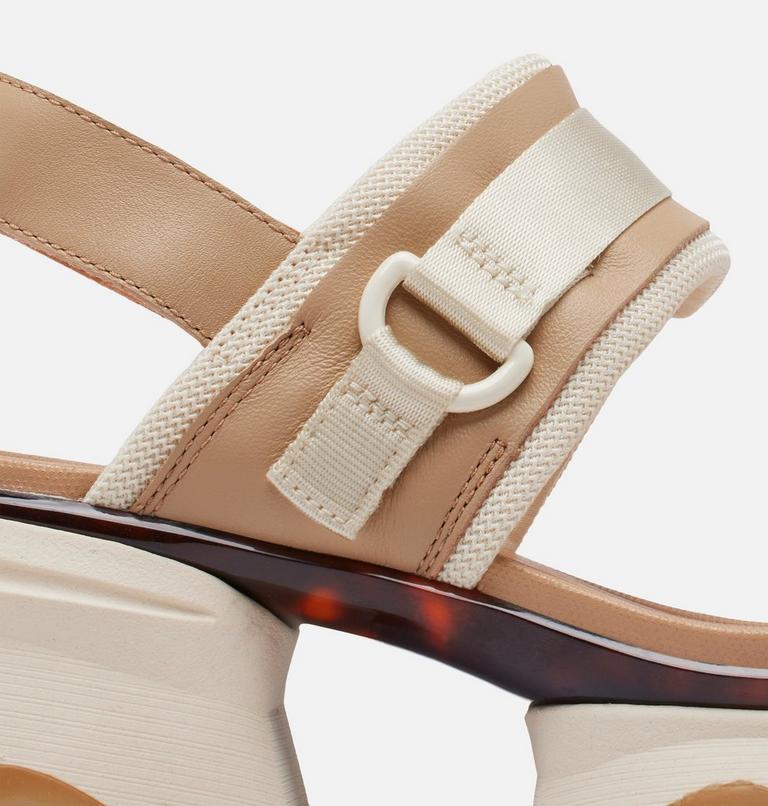 KINETIC Impact Slingback Heel Women's Sandal, Color: Honest Beige, Honey White, image 9