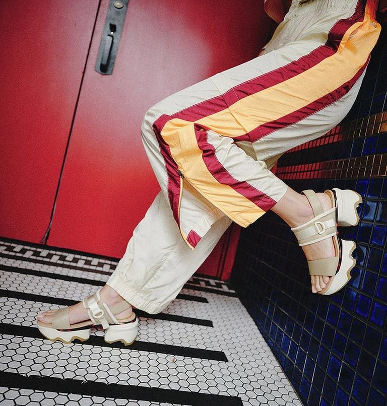 KINETIC Impact Slingback Heel Women's Sandal, Color: Honest Beige, Honey White, image 11