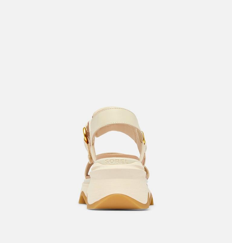 Women's Kinetic Impact Slingback Heel Sandal, Color: Honey White, Sea Salt, image 3