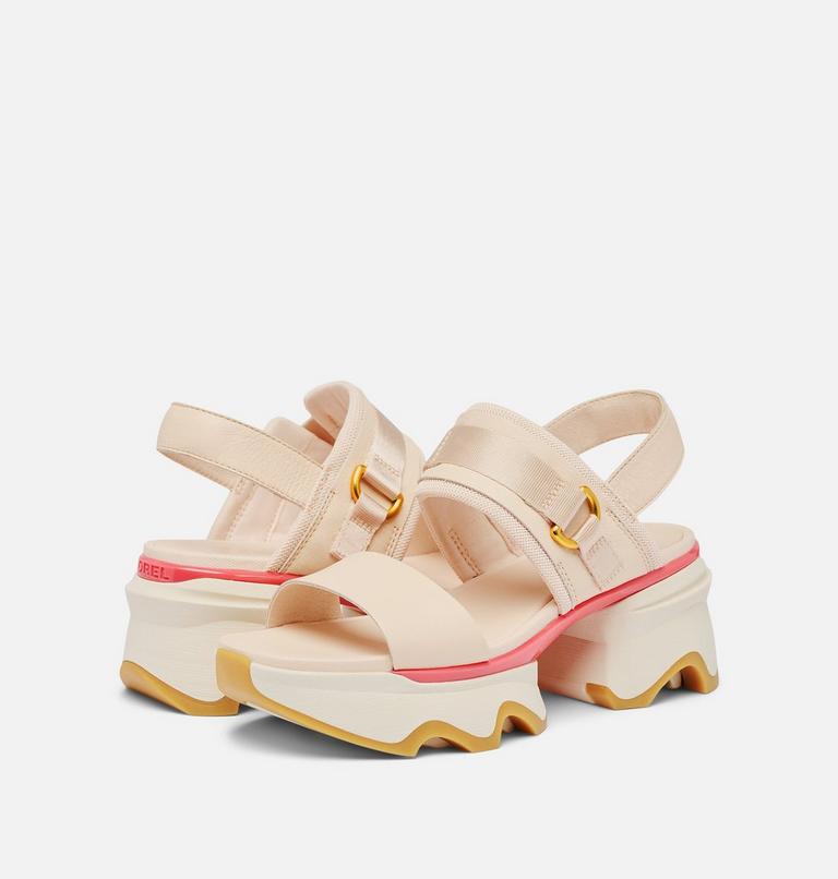 Women's Kinetic Impact Slingback Heel Sandal, Color: Pearlescent, Coral Blossom, image 9
