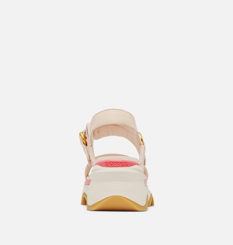 Women's Kinetic Impact Slingback Heel Sandal, Color: Pearlescent, Coral Blossom, image 3
