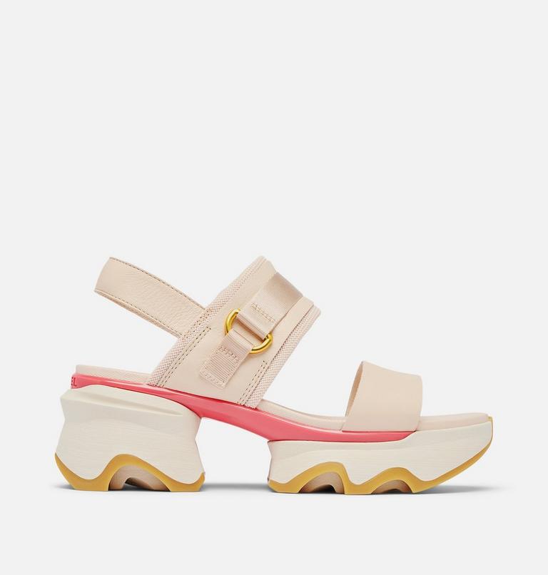 Women's Kinetic Impact Slingback Heel Sandal, Color: Pearlescent, Coral Blossom, image 1