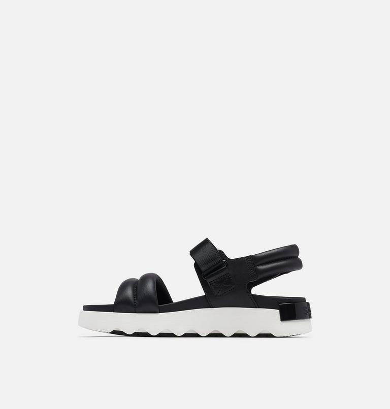 Women's Viibe Sandal, Color: Black, Sea Salt, image 4