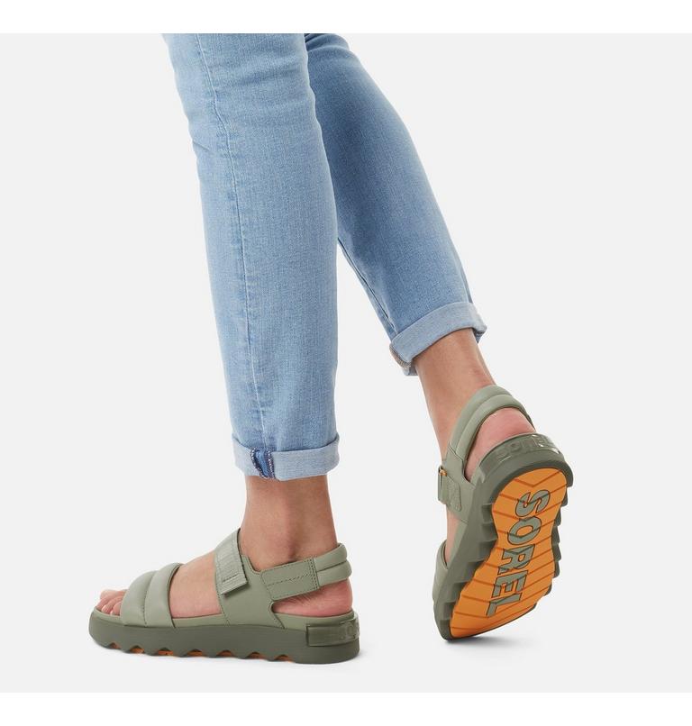 VIIBE? SANDAL | 348 | 5, Color: Safari, Stone Green, image 7