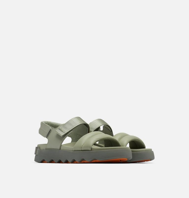 VIIBE? SANDAL | 348 | 5, Color: Safari, Stone Green, image 2