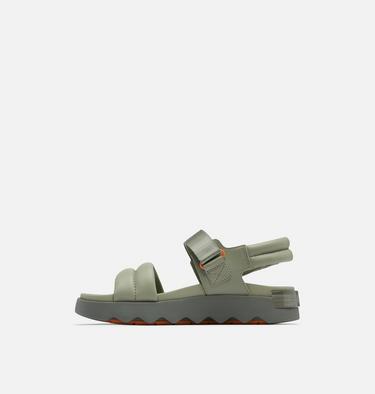 Sandales Plates VIIBE Pour Femmes, Color: Safari, Stone Green, image 8