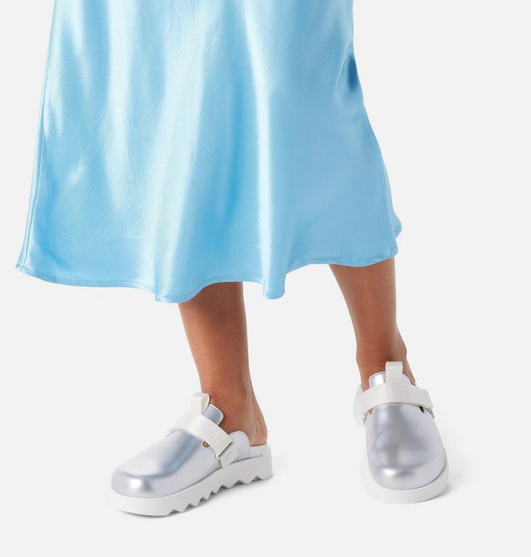 VIIBE� CLOG | 127 | 10, Color: Sea Salt, Luminous Lime, image 9