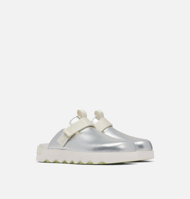 VIIBE� CLOG | 127 | 10, Color: Sea Salt, Luminous Lime, image 2