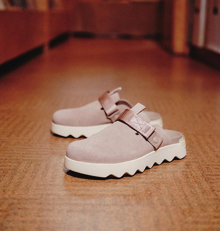 VIIBE Women's Clog, Color: Omega Taupe, Honey White, image 13