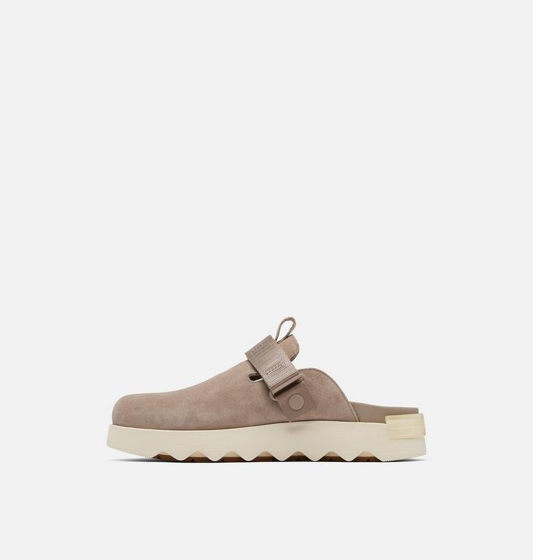VIIBE Women's Clog, Color: Omega Taupe, Honey White, image 4