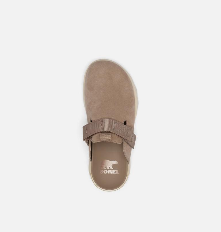 VIIBE Women's Clog, Color: Omega Taupe, Honey White, image 5