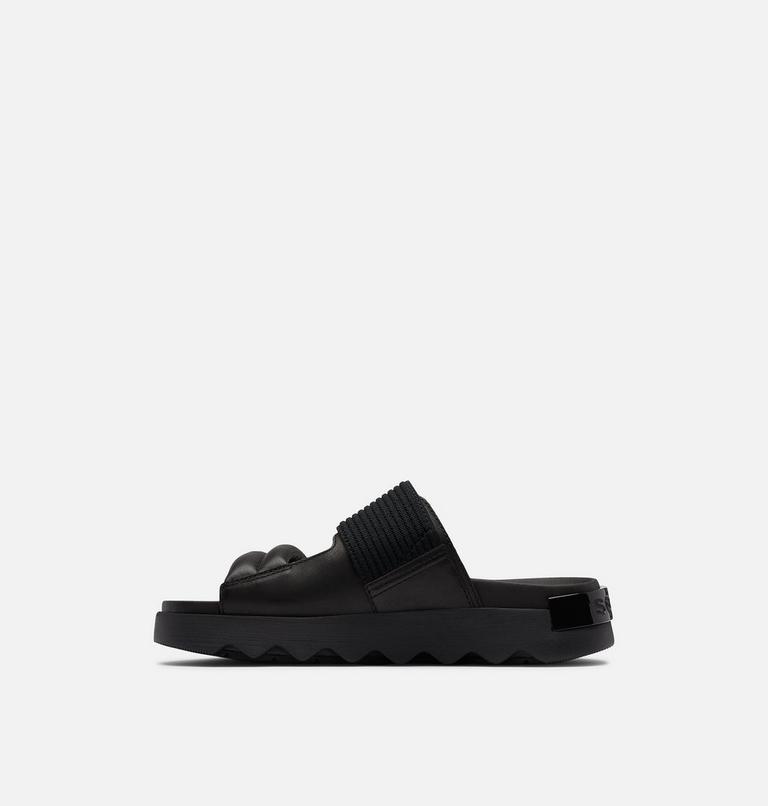 Women's Viibe Slide, Color: Black, Black, image 4