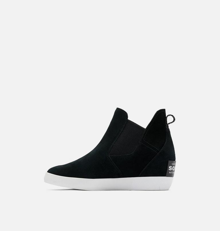 OUT N ABOUT Slip-On Women's Wedge, Color: Black, White, image 4