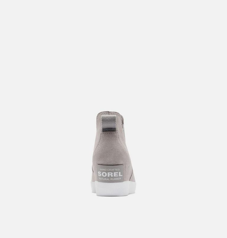 OUT N ABOUT Slip-On Women's Wedge, Color: Chrome Grey, White, image 3