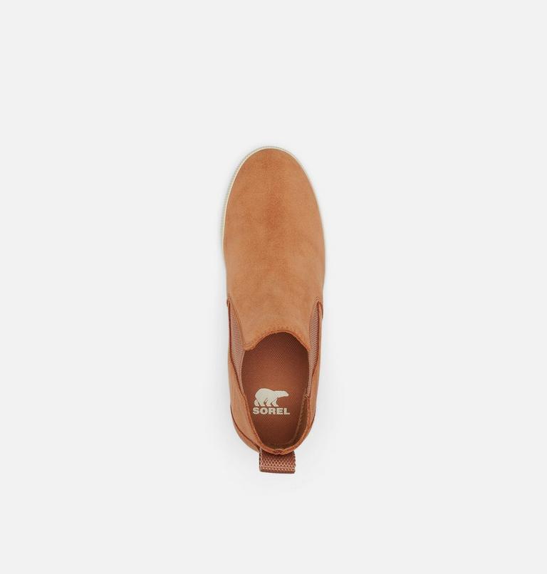 OUT N ABOUT Chaussures à enfiler compensées pour femme, Color: Tawny Buff, Chalk, image 5