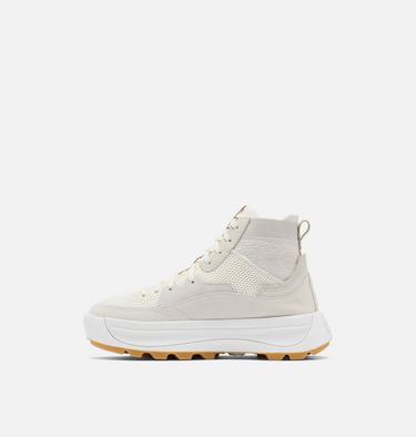 Women's ONA 503 Knit Mid Sneaker, Color: Chalk, Sea Salt, image 4