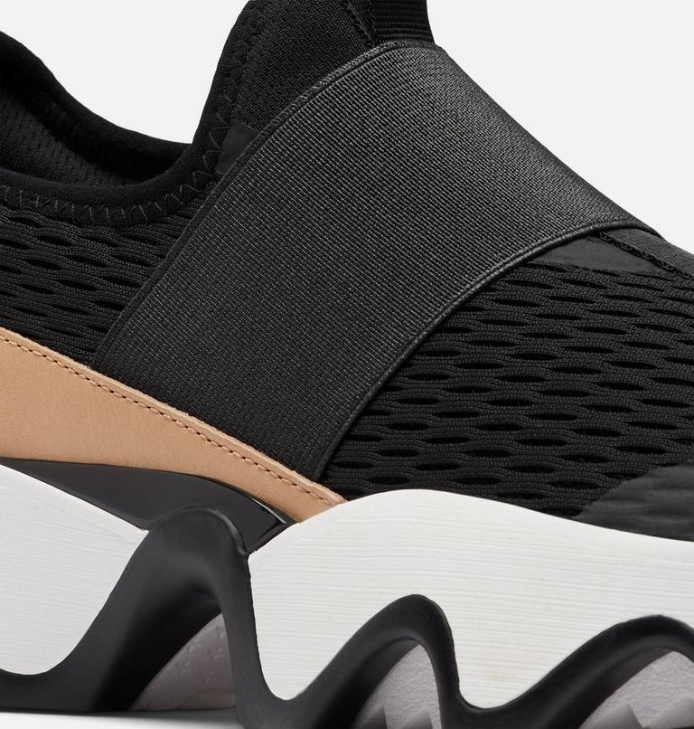 Women's Kinetic Impact II Strap Sneaker, Color: Black, Sea Salt, image 8