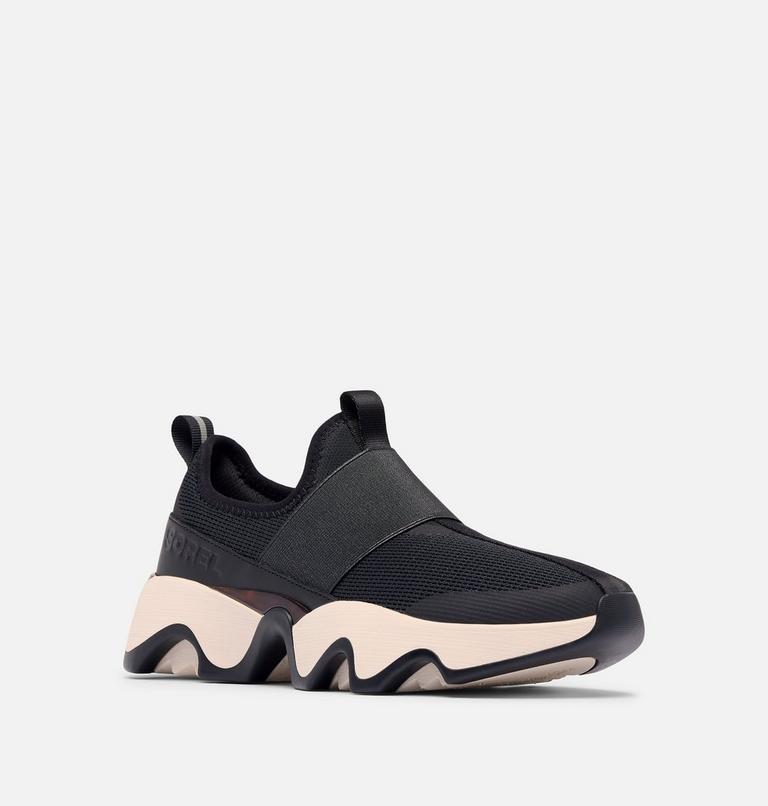 Women's Kinetic Impact II Strap Sneaker, Color: Black, Chalk, image 7