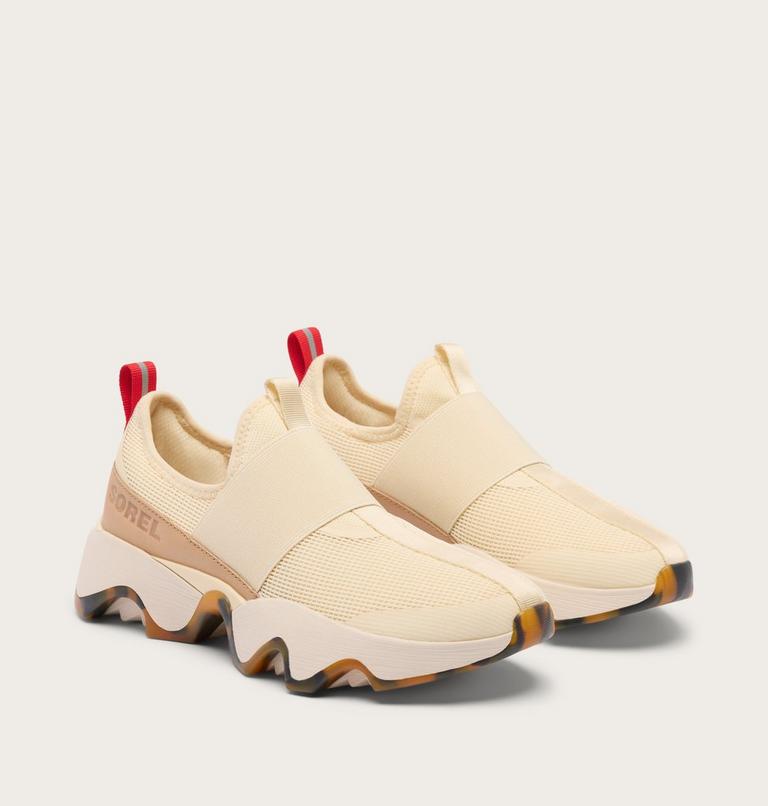 KINETIC Impact II Strap Women's Sneaker, Color: Honey White, Chalk, image 2
