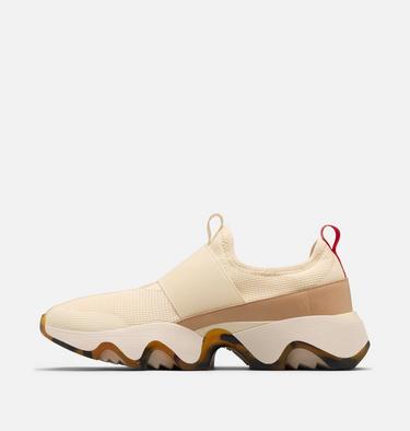 Women's Kinetic Impact II Strap Sneaker, Color: Honey White, Chalk, image 2