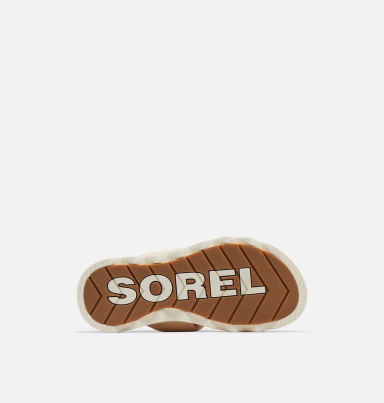 Women's Viibe Twist Slide, Color: Nova Sand, Chalk, image 6
