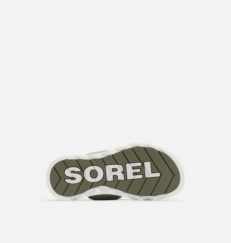 Women's Viibe Twist Slide, Color: Safari, Stone Green, image 6