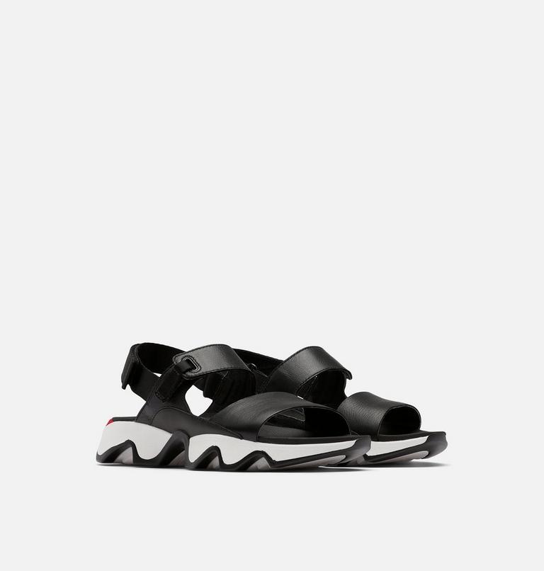 Women's Kinetic Impact II Sling Low Sandal, Color: Black, Sea Salt, image 2