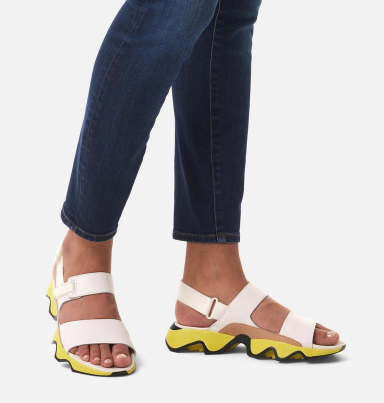 Women's Kinetic Impact II Sling Low Sandal, Color: Sea Salt, Radiation, image 7