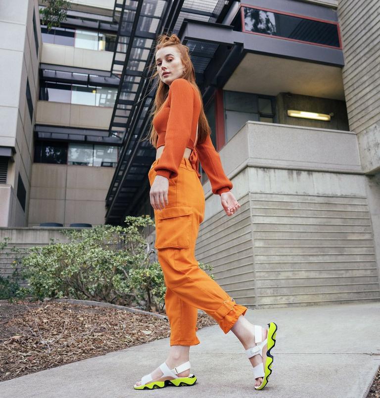 Women's Kinetic Impact II Sling Low Sandal, Color: Sea Salt, Radiation, image 11