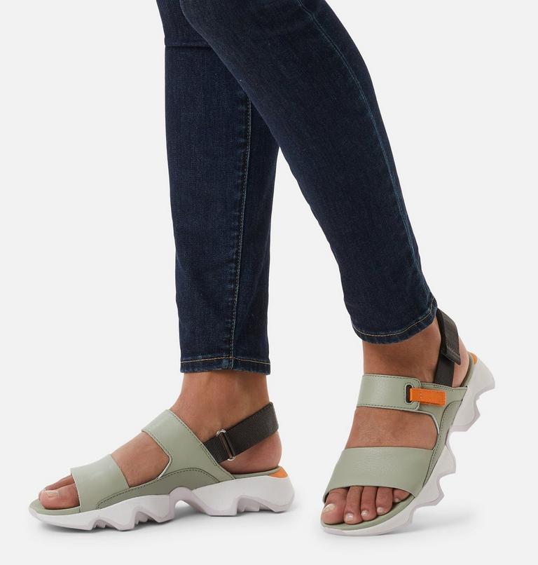 Women's Kinetic Impact II Sling Low Sandal, Color: Safari, Koi, image 7