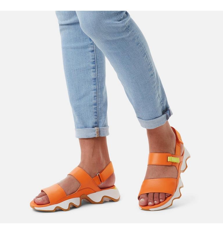 Women's Kinetic Impact II Sling Low Sandal, Color: Koi, Radiation, image 7