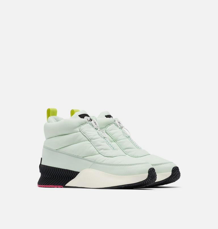 Botte &agrave; fermeture &agrave; glissi&egrave;re imperm&eacute;able au confort duvet&eacute; Out N About III pour femme, Color: Sea Sprite, Chalk, image 2