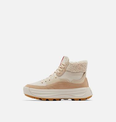 Women's ONA 503 Mid Cozy Sneaker Boot, Color: Ceramic, Bleached Ceramic, image 4