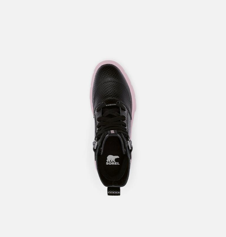 Women's Caribou X Boot Lace Waterproof Boot, Color: Black, Vintage Pink, image 5