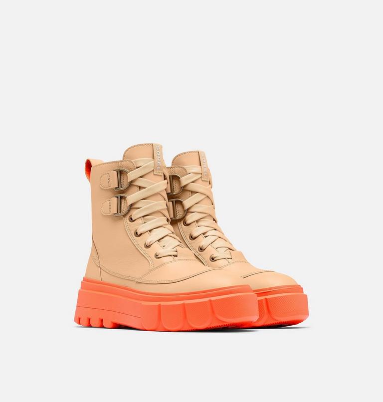 CARIBOU� X BOOT LACE WP | 209 | 5.5, Color: Ceramic, Optimized Orange, image 2