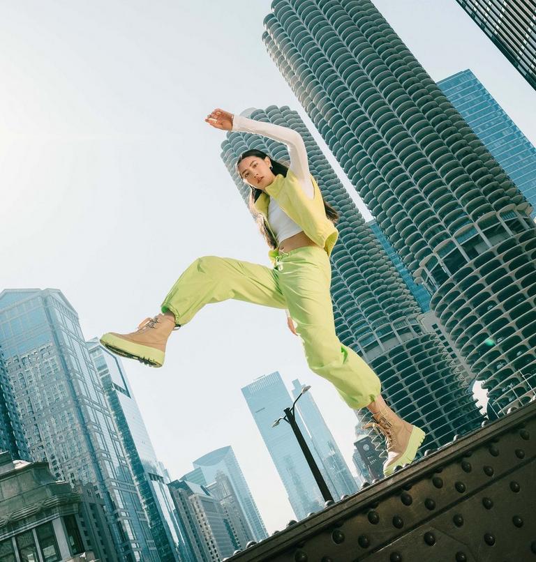 CARIBOU X Bottes &agrave; lacets pour femme, Color: Canoe, Tippet, image 12