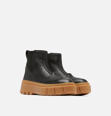 CARIBOU X Women's Chelsea Waterproof Boot, Color: Black, Gum, image 2
