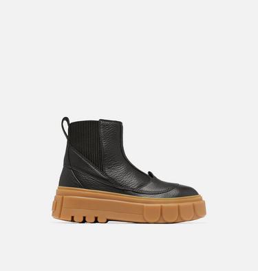 CARIBOU X Women's Chelsea Waterproof Boot, Color: Black, Gum, image 1