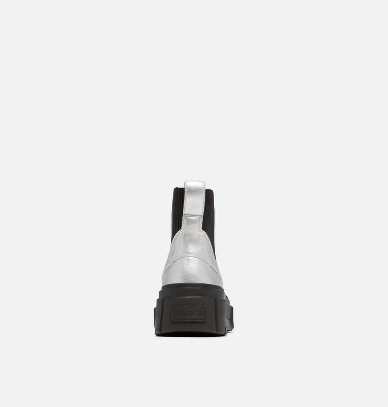 CARIBOU X Women's Chelsea Waterproof Boot, Color: Pure Silver, Black, image 3