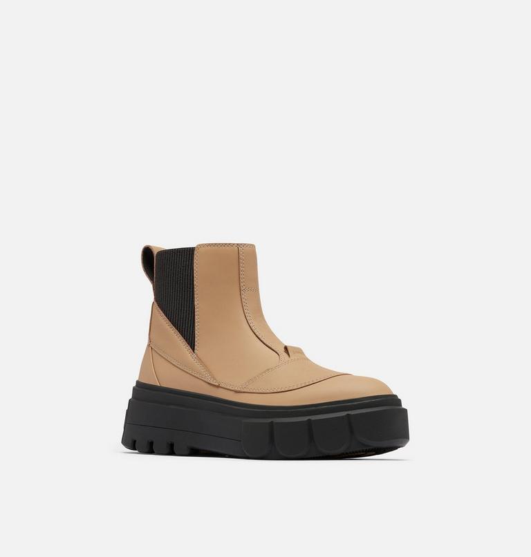 CARIBOU X Women's Chelsea Waterproof Boot, Color: Canoe, Jet, image 7
