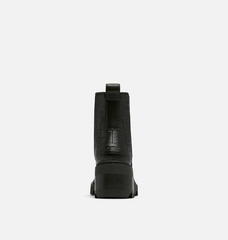 JOAN NOW Women's Chelsea Boot, Color: Black, Tawny Buff Croc, image 3
