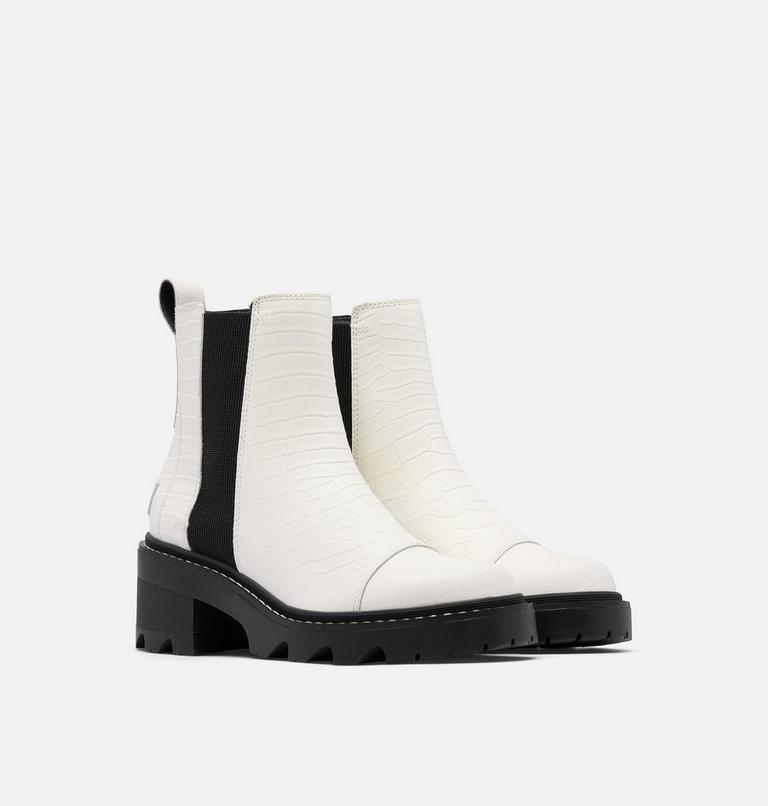 Women's Joan Now Chelsea Boot, Color: Sea Salt, Black, image 2